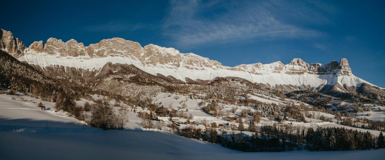 Saint-Andéol Les Chalets De Pre Clos En Vercors מראה חיצוני תמונה