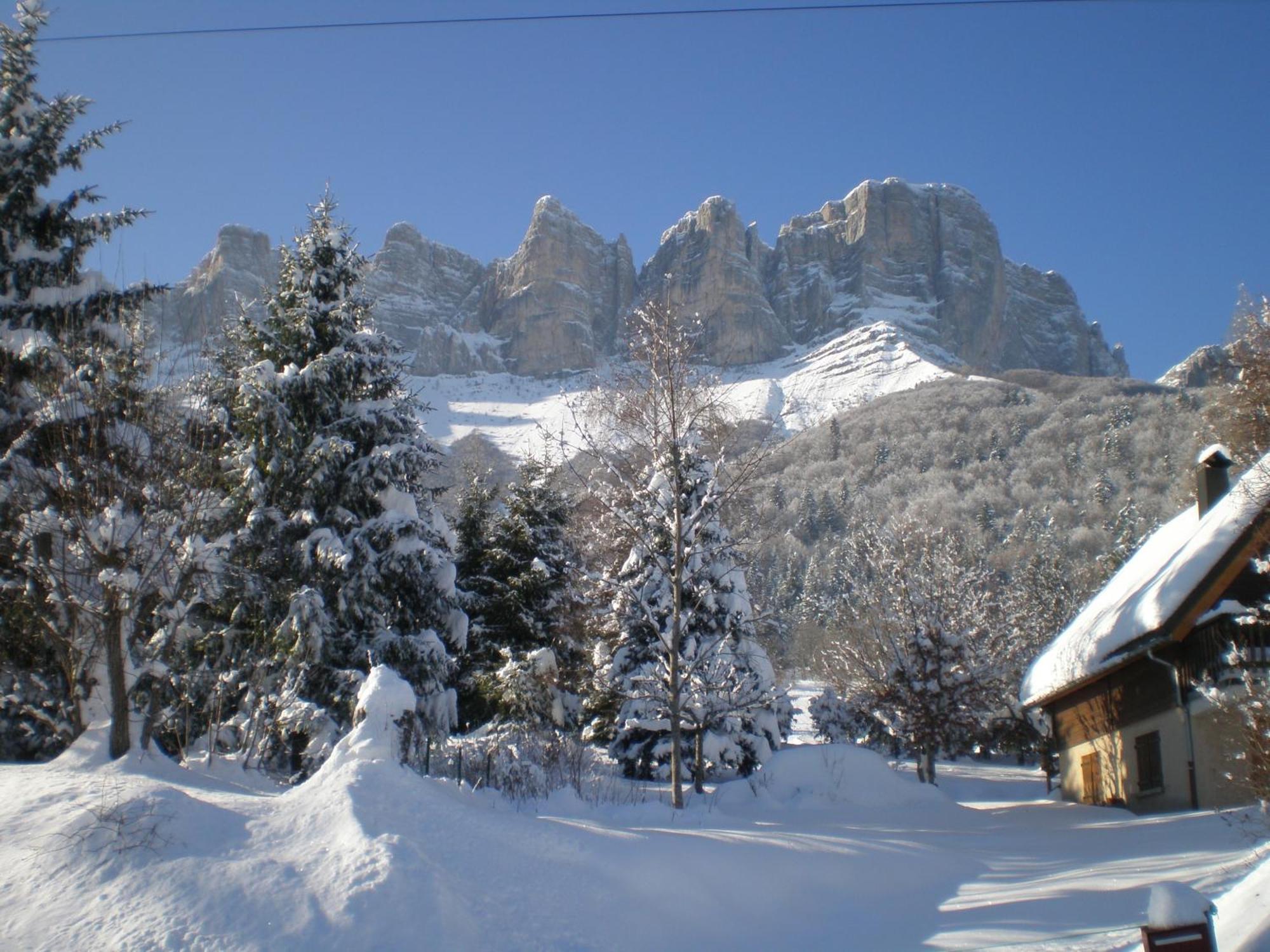 Saint-Andéol Eterpa Les Chalets De Pre Clos En Vercors מראה חיצוני תמונה