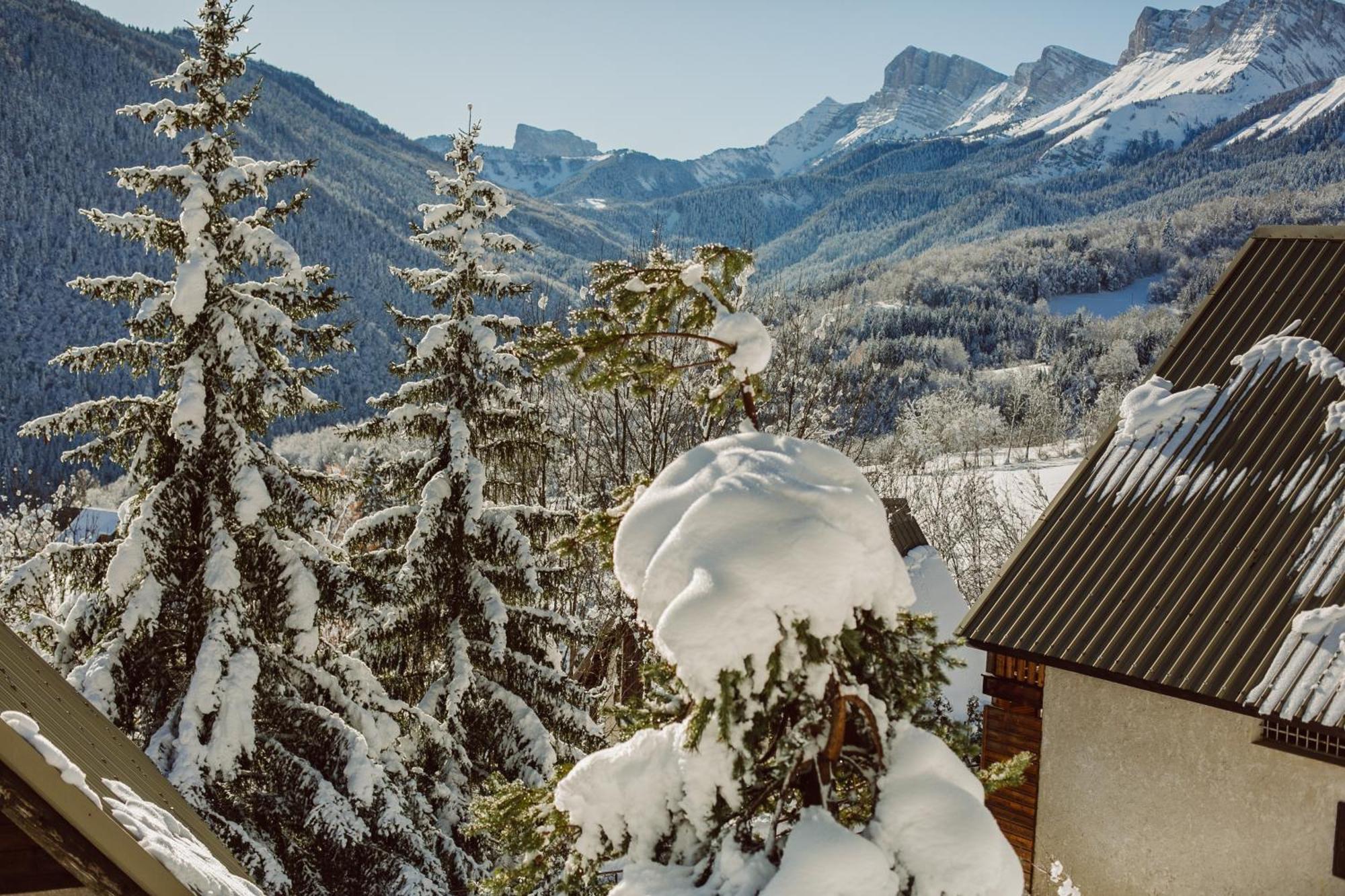 Saint-Andéol Eterpa Les Chalets De Pre Clos En Vercors מראה חיצוני תמונה