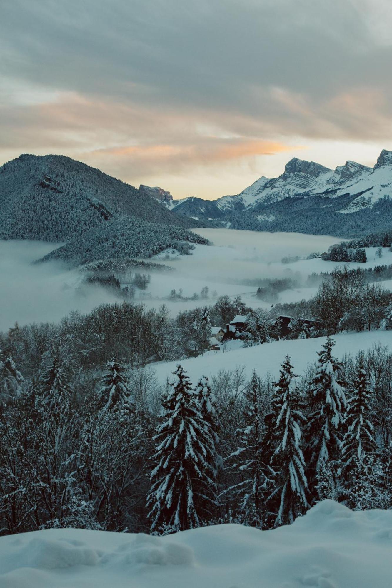 Saint-Andéol Eterpa Les Chalets De Pre Clos En Vercors מראה חיצוני תמונה