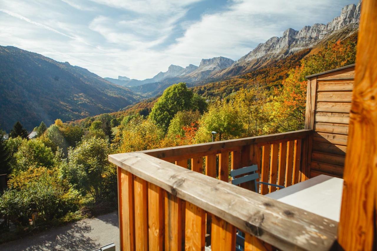 Saint-Andéol Les Chalets De Pre Clos En Vercors מראה חיצוני תמונה