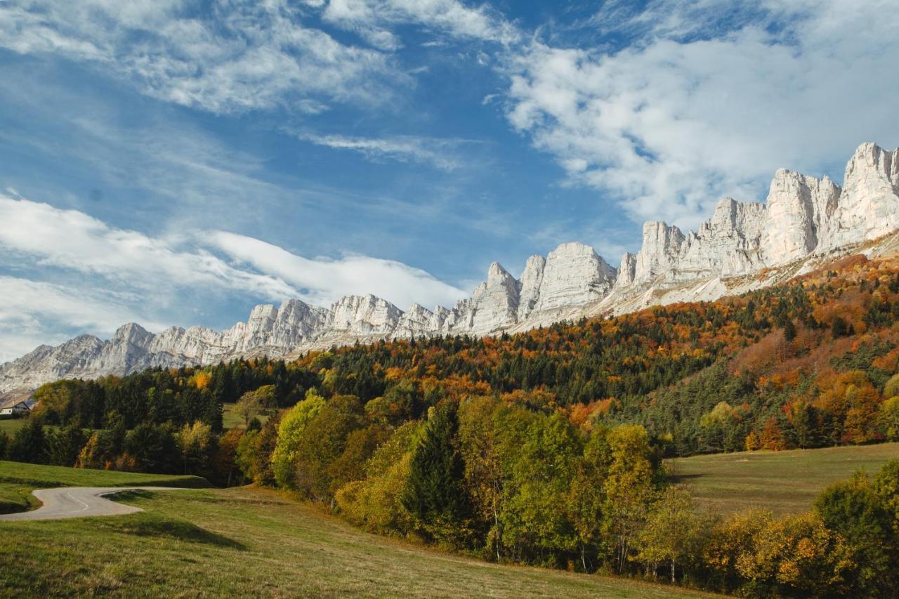 Saint-Andéol Les Chalets De Pre Clos En Vercors מראה חיצוני תמונה