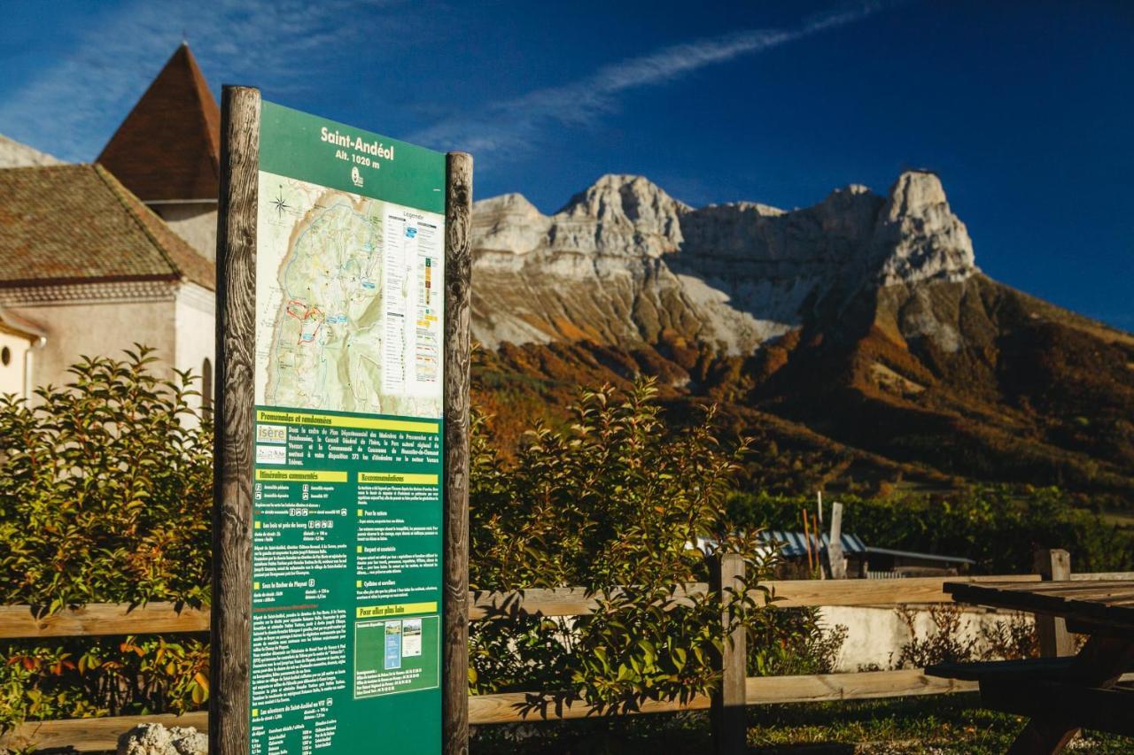 Saint-Andéol Eterpa Les Chalets De Pre Clos En Vercors מראה חיצוני תמונה