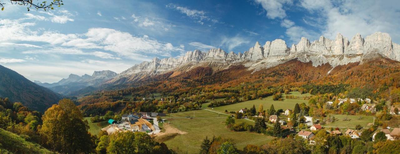 Saint-Andéol Les Chalets De Pre Clos En Vercors מראה חיצוני תמונה