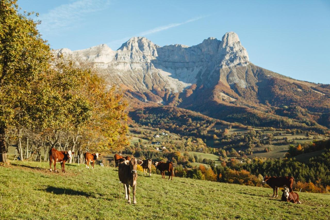 Saint-Andéol Eterpa Les Chalets De Pre Clos En Vercors מראה חיצוני תמונה